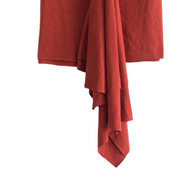 🍊XS/SM•TIFFANY ALANA•BURNT ORANGE FLOWY SKIRT/SEXY TOP COMBO🍊 - Picture 3 of 7